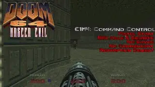 Doom 64: Unseen Evil  - Doom - E1M4: Command Control