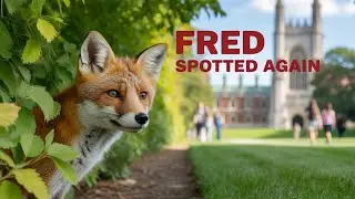 Fred the Fox Princeton University Sighting