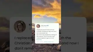 It's like a Christian Social Media App 😁
