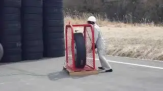 Explosi&oacute;n rueda de cami&oacute;n