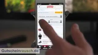 Die App von Otto im Test auf Gutscheinrausch.de