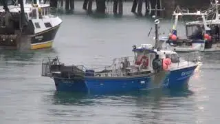 French fishing Boat Protest (Jersey).