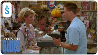 Miami Blues (1990) | Scene: UZI squirt gun