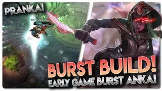 EARLY BURST ANKA BUILD!! Vainglory 5v5 Gameplay - Anka |Hybrid| Jungle Gameplay