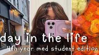 A Day in My Life | 4th Year Med Student, Residency Social & Self Care