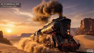 TOP 10 Steam Trains &ndash; Wild West 🚂🔥 | Desert Legends | Experimental Concepts