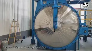 Heating Vacuum Resin Casting Machine 30kw PLC Control For Transformers