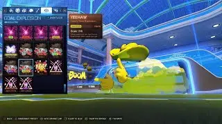 ALL MY GOAL EXPLOSIONS in ROCKET LEAGUE |  👉 YEEHAW  👈