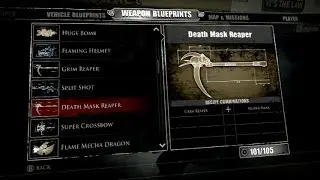 DEAD RISING 3 SUPER COMBO WEAPONS (Death Mask Reaper, Evo3)