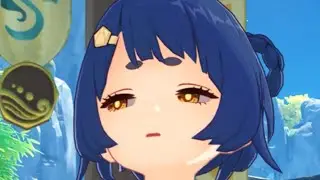 smug paimon and xiangling