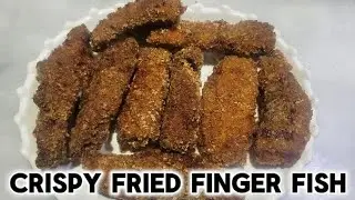 Crispy Fried Finger Fish | how to make finger fish | Delicious fish recipe