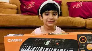 Casio SA-76 Electronic Keyboard Unboxing Review and Demo