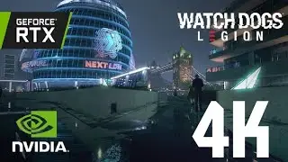 WATCH DOGS LEGION RAY-TRACING NEW Trailer (4K 60FPS)