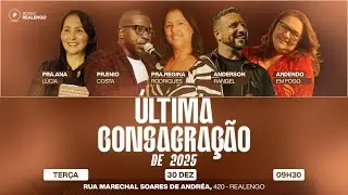 CULTO DE CONSAGRAÇÃO | PRA.REGINA RODRIGUES | 30/12/2025