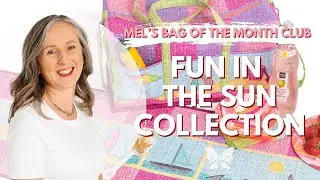 MEL's Fun in the Sun Collection - Machine Embroidery Applique & Quilting in the Hoop