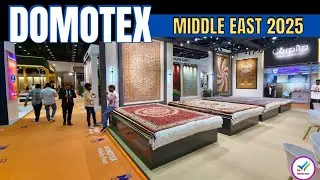 Domotex Middle East 2025 Dubai | World's Top Carpet & Flooring Expo | 4K Highlights