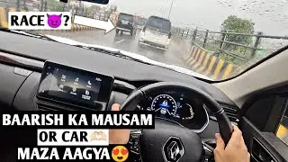 POV: Driving Renault Kiger in Rain | Varanasi City Vibes 🌧️