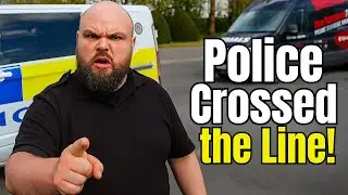 Caught on Camera: UK Police PUSH Auditor Without Cause