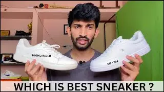Highlander vs Sparx White Sneakers Comparison | Highlander and Sparx Sm 734 Review