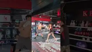 Boxing training Spencer jones in Thailand 2026