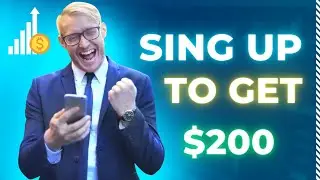 sing up to get 200$ jaldise lelo or PayPal se withdraw karlo