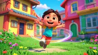 Round and Round, Baby Twirl So Fast | Fun Dance Song for Kids | Nursery Rhymes & Songs