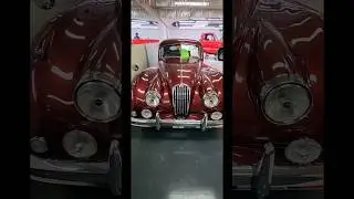 The Jaguar XK140 MC 1956 model @ Volo Car Museum #shortsfeed #cars