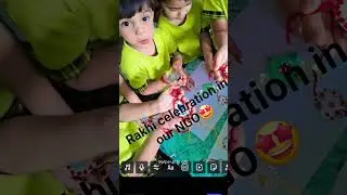 Hand made DIY rakhi made by my NGO children's 😘 #diy #diycrafts #dance #viralvideo #travel #NGO