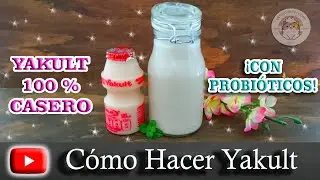 YAKULT 100% CASERO – BEBIDA PROBIOTICA | COPYCAT RECIPE