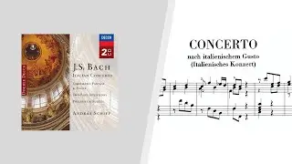 Bach: Italian Concerto in F Major,  BWV 971 · András Schiff