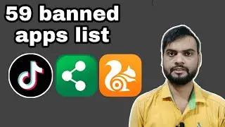 total 59 apps banned list in India 2020 | 59 Chinese application list