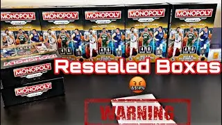 2022-23 Prizm Basketball Monopoly Blaster Booster Box ⚠️ Watch before buying RESEALED BOX RETURN ⚠️