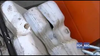 Broyeurs &agrave; quatre arbres (TQ) pour le recyclage de bacs en plastique - Forrec
