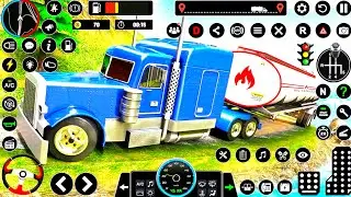 Offroad Oil Tanker Truck Driving Games - Ultimate truck simulator 3D - Android Gameplay