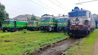 Asansol Electric Loco Shed Tour 