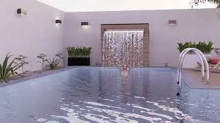 DISE&Ntilde;O DE PISCINA - D5 RENDER