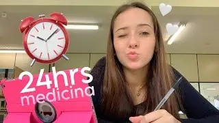 24 Horas de uma Estudante de Medicina | #medvlog 2 👩🏻‍⚕️📖