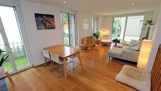 Modernes Zuhause mit Garten