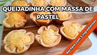 Queijadinha com Massa de Pastel – Receita Fácil da Vó Lourdes!