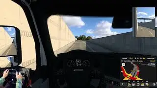 40,000 lb Tire Haul from Oakland to LA | ATS Gameplay