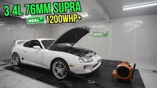 Frenando's 3.4 76mm Supra - Over 1200WHP on the Dyno - Tuned by Jay Meagher