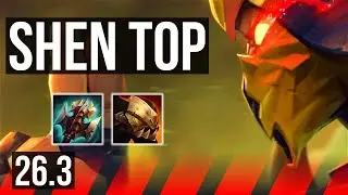 SHEN vs ZAAHEN (TOP) | KR Challenger | 26.3