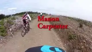 Manon Carpenter at Bike Park Wales