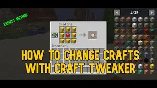 HOW to CHANGE CRAFT with CRAFT TWEAKER (EASIEST METHOD WITH NO LIMITS)
