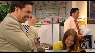 The Office- Characters call each other by their real names (bloopers)😂😂