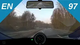 Driving hazard perception test #97 - Multiple-choice answers in English