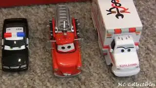 Cars Rescue Squad Chopper with Dinoco Helicopter