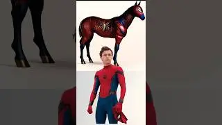 Spiderman | Spider-Man horse |hulk | hulk horse |average horse #horse #spiderman #hulk #avengers