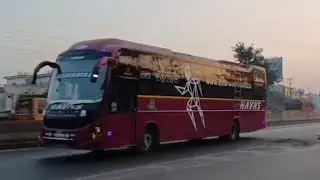 Hans Travels Multi-Bus Highlights | Premium Fleet Performance in One video 📸