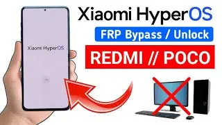 All Xiaomi Redmi Hyperos 2.0 Frp Unlock Android 14/15 | Final Update 2026 New Method | Without PC ✅
